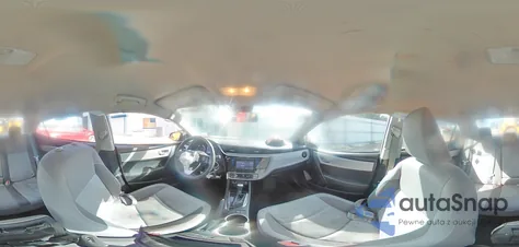 2017 Toyota Corolla L z USA, uszkodzony, nr VIN 5YFBURHE1HP708499